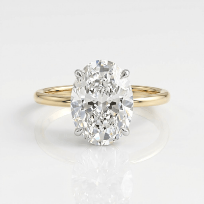 OVAL DIAMOND SOLITAIRE RING VIP
