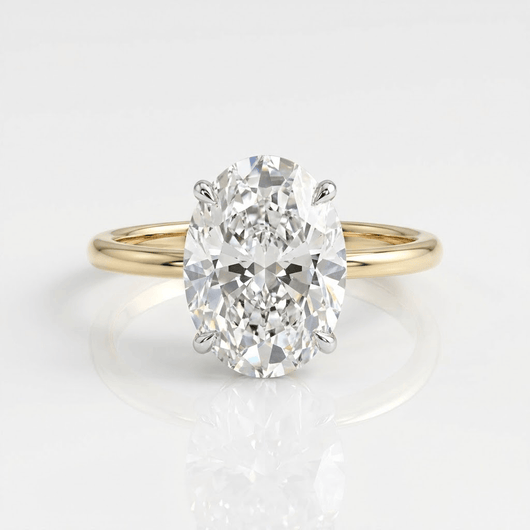 OVAL DIAMOND SOLITAIRE RING VIP