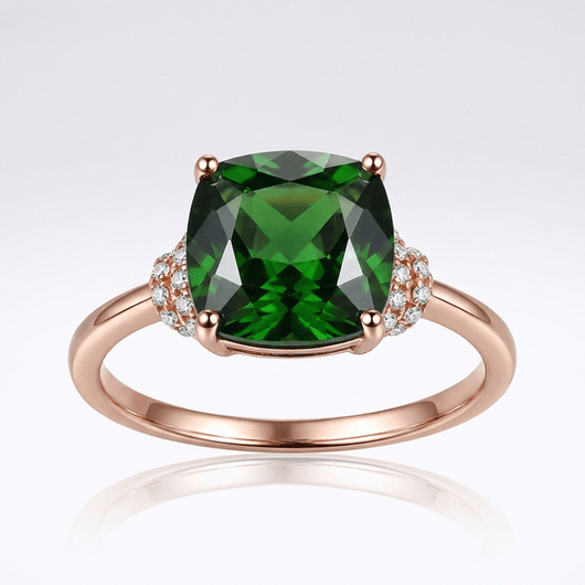 ROSE GOLD GEMSTONE RING