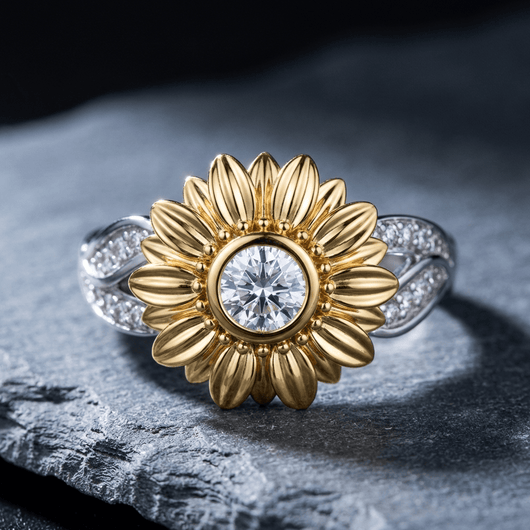 SUNFLOWER MAJESTY RING
