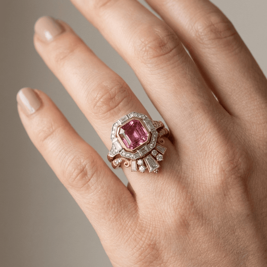 PINK EMPRESS RING
