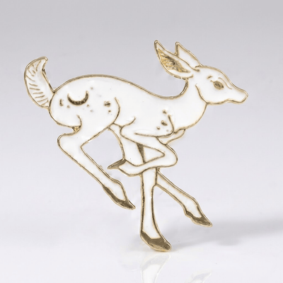 DEER BROOCH