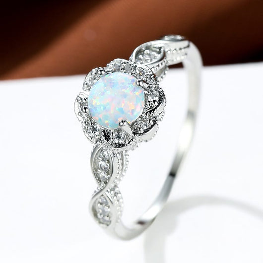 MOONLIT BLOOM RING