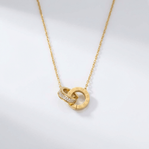 SPIRAL PENDANT NECKLACE