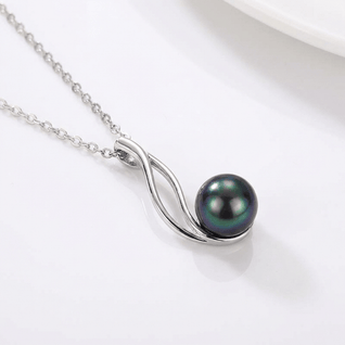 BLACK PEARL PENDANT NECKLACE VIP